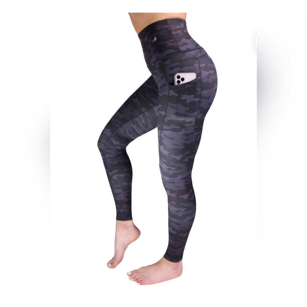 CompressionZ Camo High-Waisted Leggings